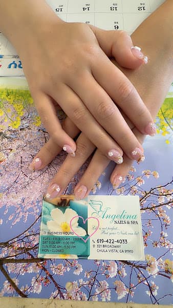 ANGELINA NAILS & SPA_ THE BEST NAILS Salon in CHULAVISTA