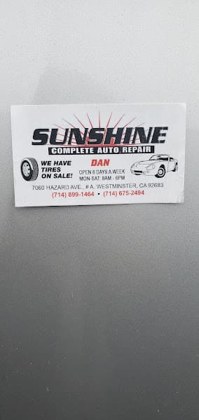 Sunshine Complete Auto Repair