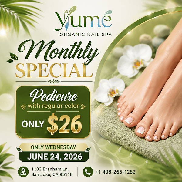 Yume Organic Nail Spa In San Jose