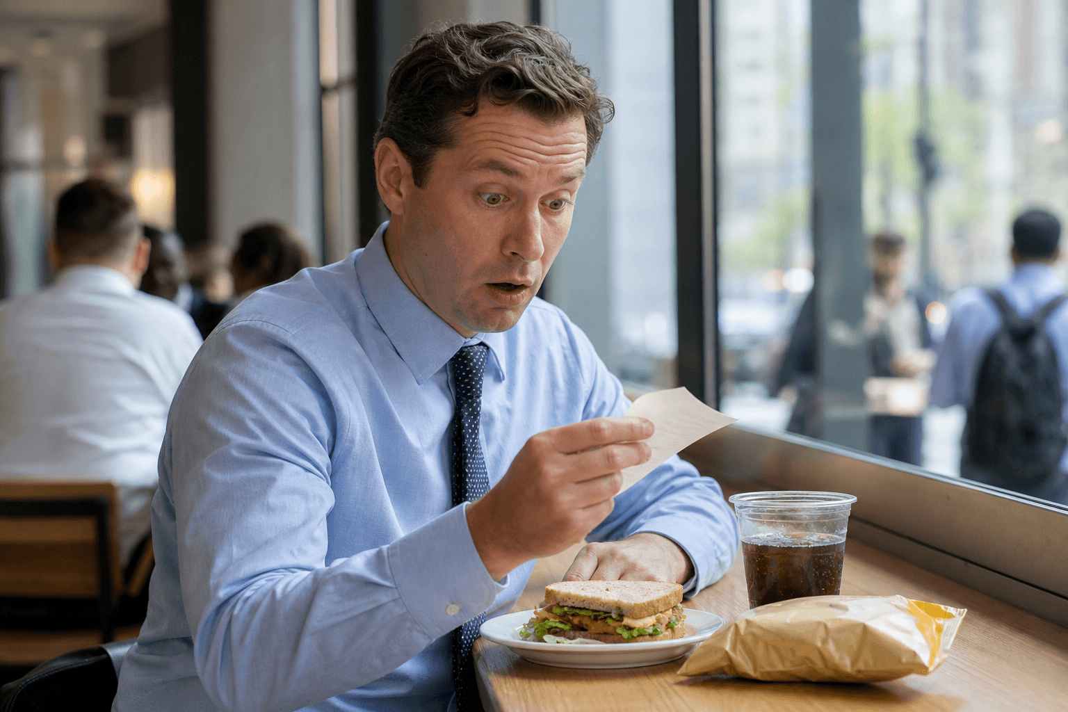 The $20 Lunch Is Quietly Changing the American Workday