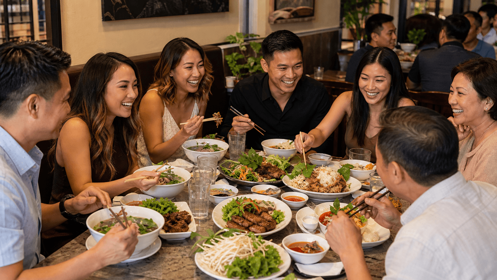 Ăn gì ở Houston/Bellaire 2026: từ Viet-Cajun tới Chợ 3 Miền, đi sao để không ăn trúng chỗ nhạt