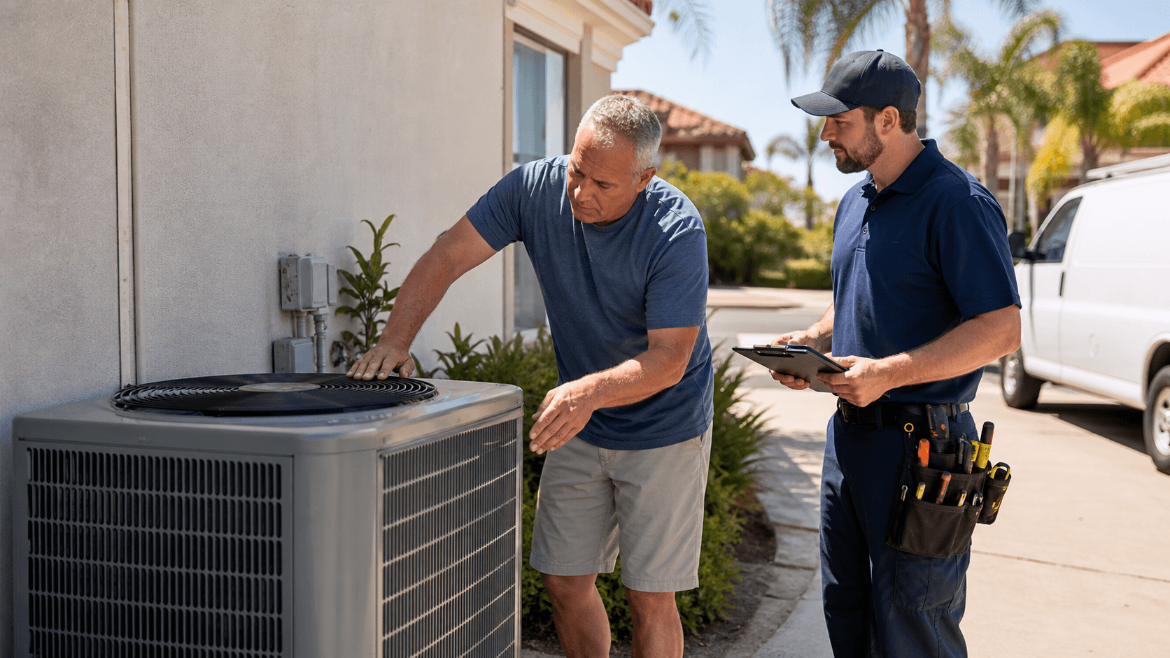 Trước mùa nóng ở Orange County: checklist gọi thợ máy lạnh, sửa điện, sửa ống nước sao cho khỏi bị hớ
