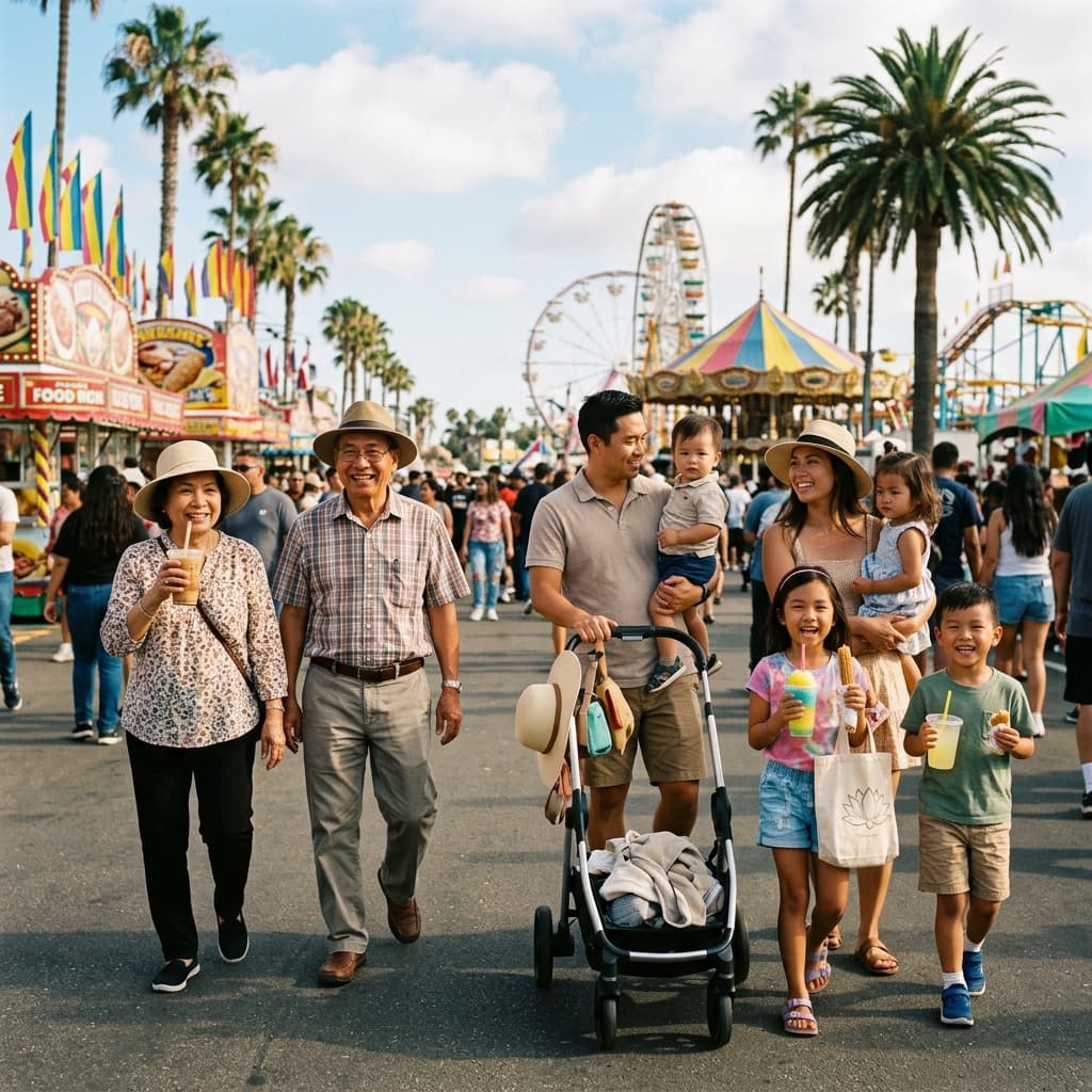 Đi San Diego County Fair 2026: Kinh nghiệm cho gia đình người Việt