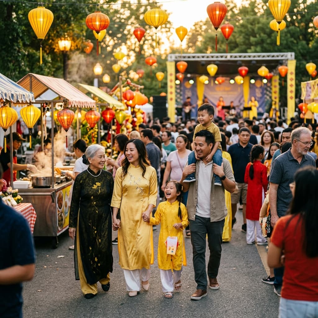 Đi hội Tết và festival Việt ở Mỹ: đi sao cho vui, đỡ mệt, đỡ tốn?