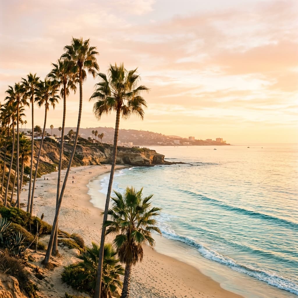 San Diego ven biển