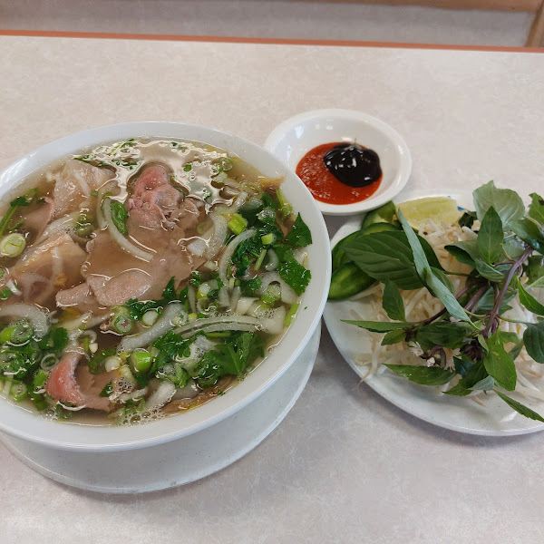 Huong Lan Sandwiches 5 & Beef Noodle 4