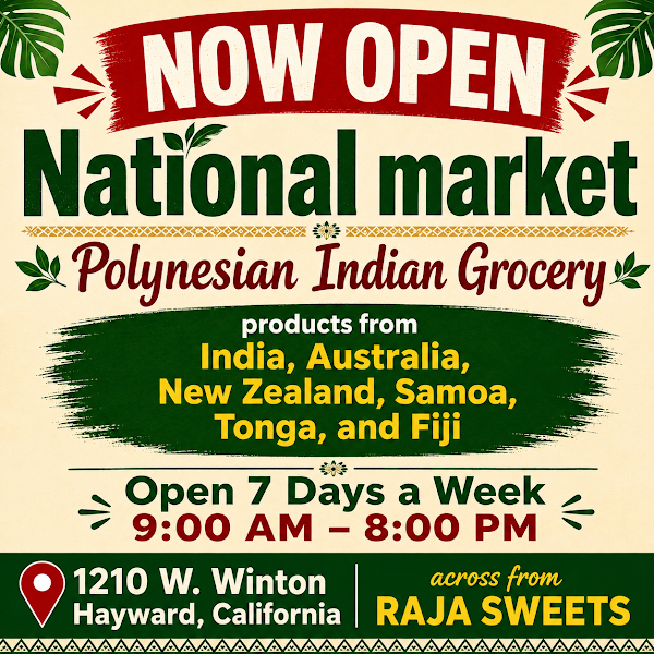 National Market Polynesian Indian grocery 3