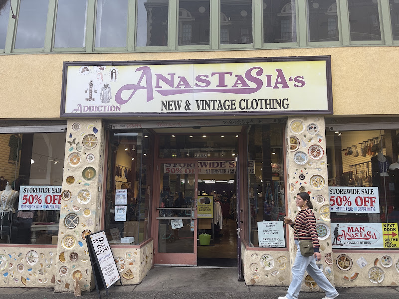 Anastasia's vintage clothing