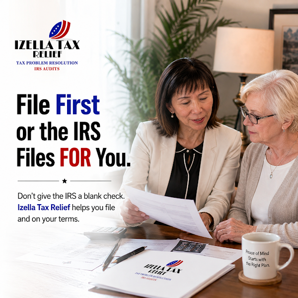 Izella Tax Relief - Tax Relief Settlement | Tax Consulting I Tax Attorney I Tax Planning | San Francisco & Daly City, CA 3