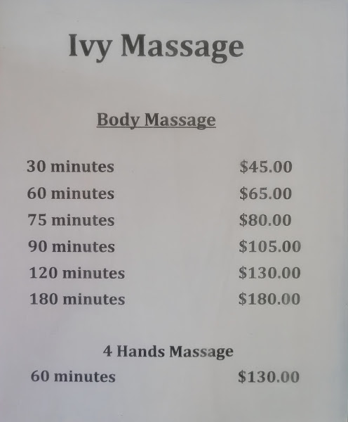 Ivy Massage 4