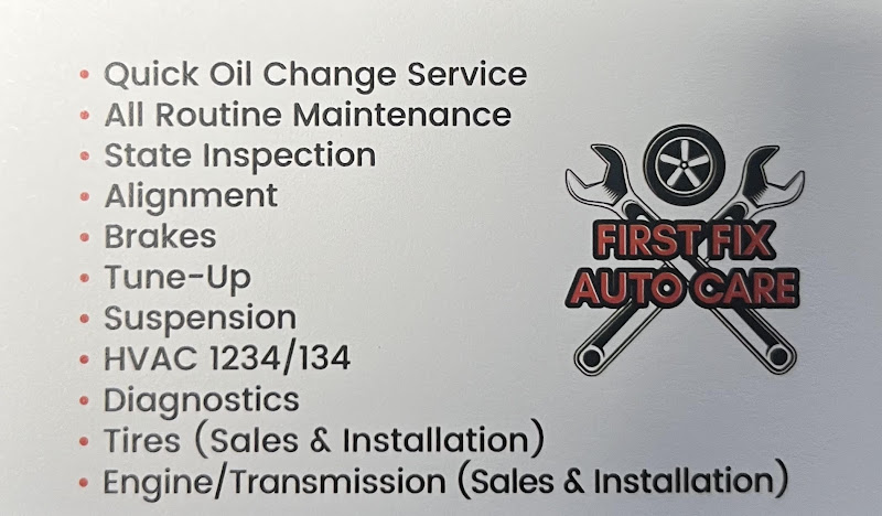 First Fix Auto Care 1