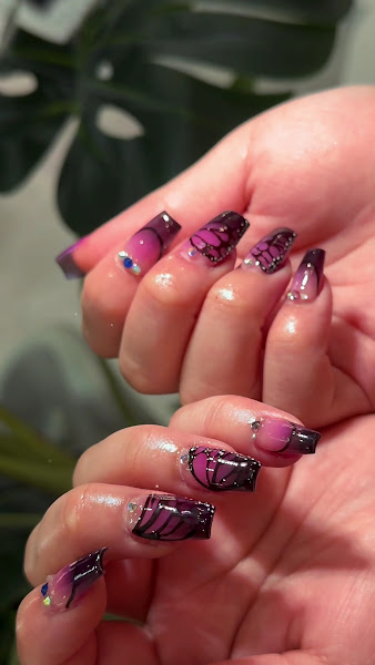 Lavender Nails