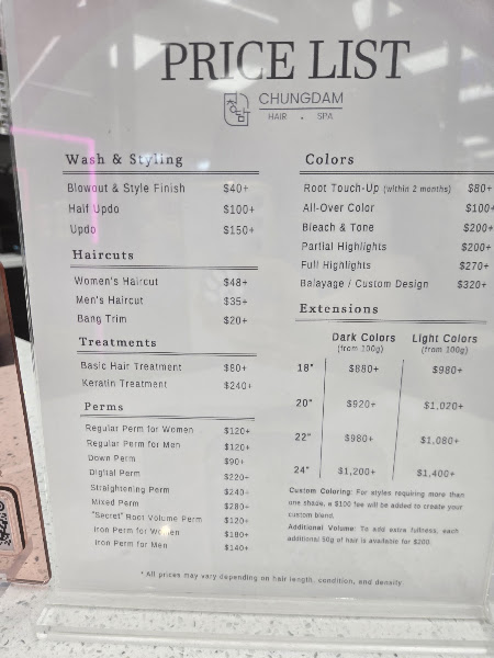 Chungdam Hair Salon & Head Spa 3