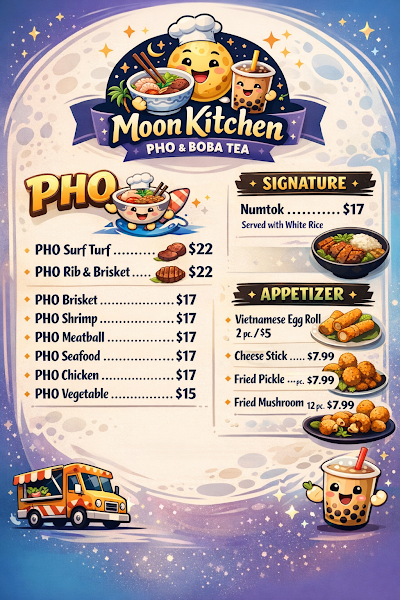 Saigon Garden Moon Pho & Boba Tea 4