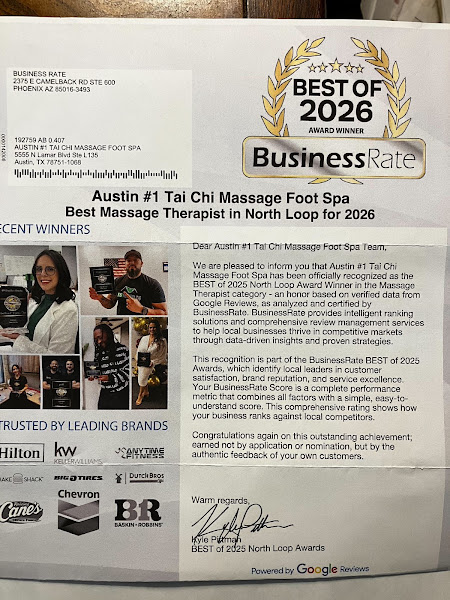 Austin #1 Tai Chi Massage Foot Spa