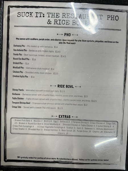 Suck It The Restaurant 2