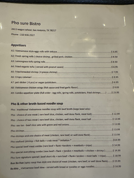 Pho Sure Bistro 4