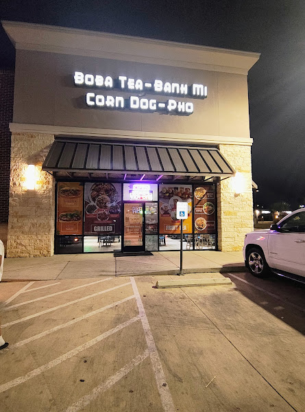 Boba Tea-Banh Mi Corn Dog Pho