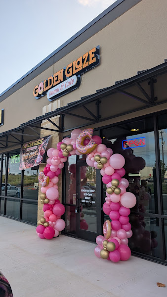 Golden glazed donut & cafe