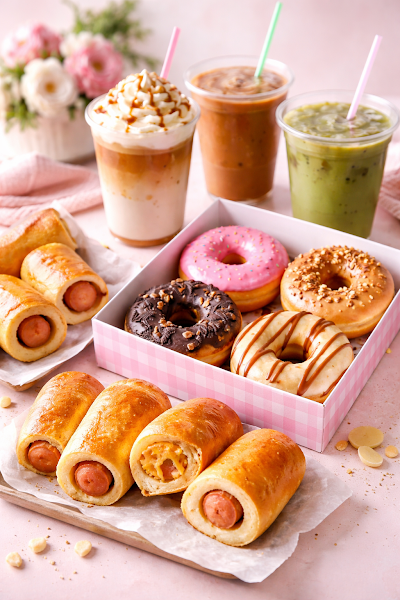 Golden glazed donut & cafe 2