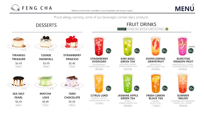 FENG CHA Boba Tea & Desserts 4