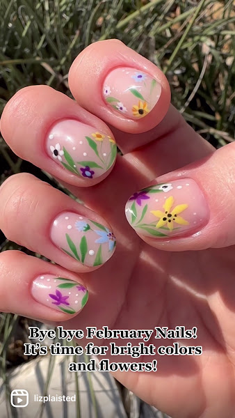 Beauty in Paradise . Nails in paradise 5