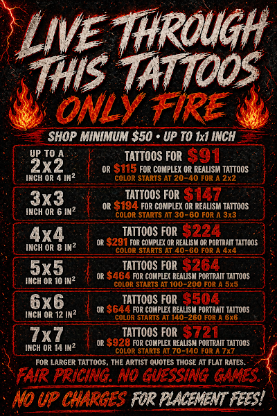 It's Live Through This Tattoos, Supplies, & Piercings