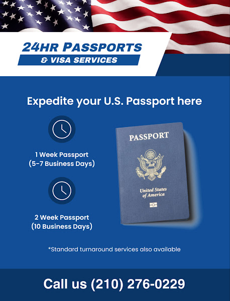 24 Hour Passports & Visa Services San Antonio 3