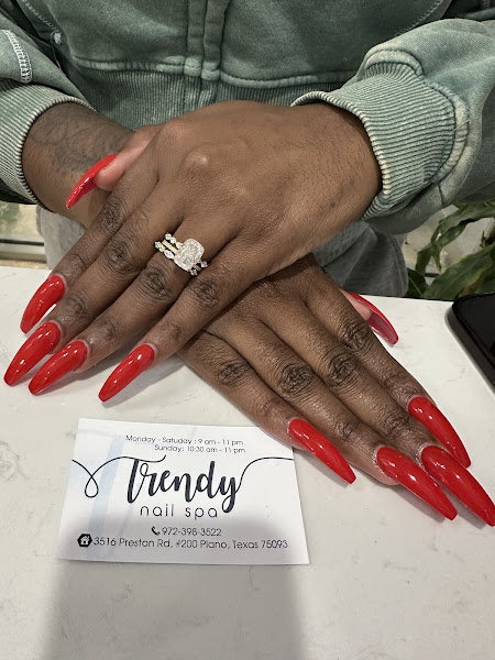 TRENDY NAIL SPA OPEN LATE TIL MIDNIGHT 4