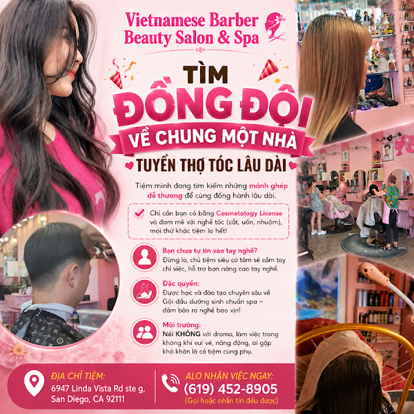 VIETNAMESE BARBER BEAUTY SALON & SPA 2