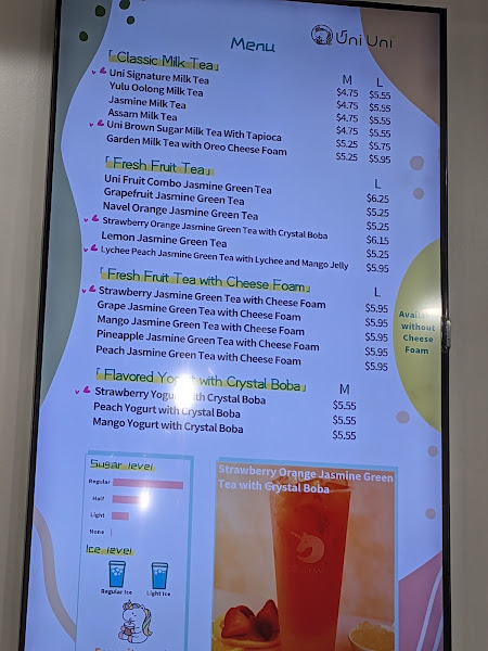 Uni Uni Bubble Tea (INSIDE H-E-B plus!) 5