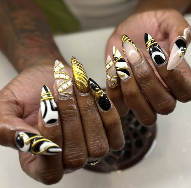 LUXX Nails Katy | Builder Gel | T.A.P Gel | Gel X | Nail Art | Acrylic Nails | Best Nail Salon in Katy 3