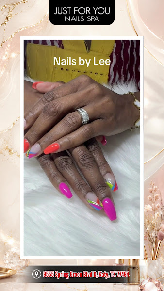 Just For You Nails Spa - Nail Salon Katy 2