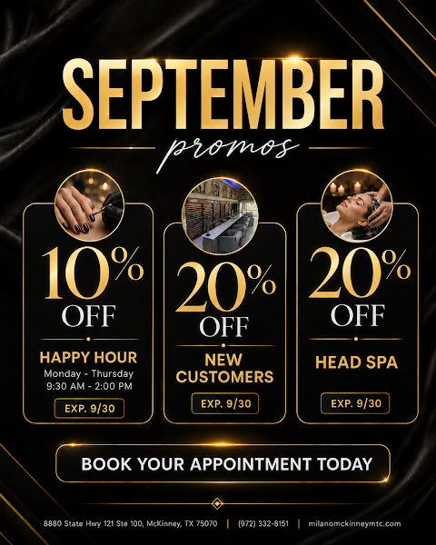 Milano Nail & Head Spa McKinney Towne Crossing