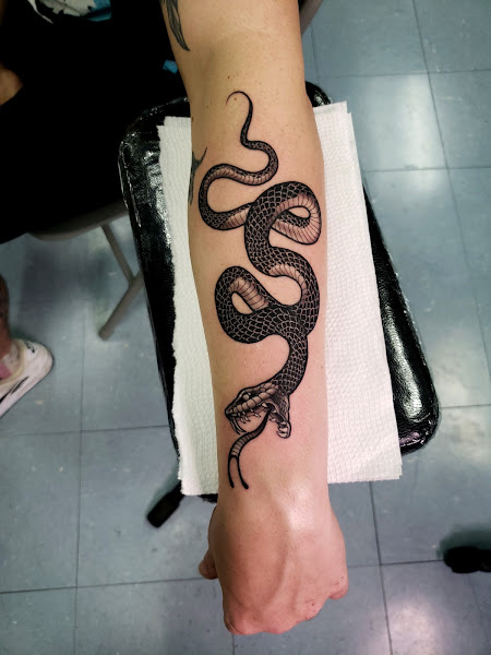 Green Leaf Tattoo 3