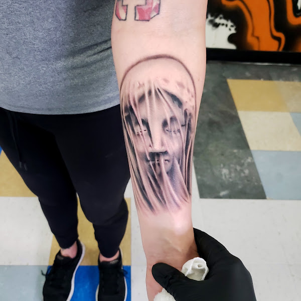 Green Leaf Tattoo 4