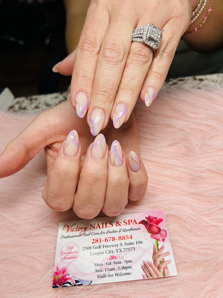 Victory Nails Salon League City TX 3