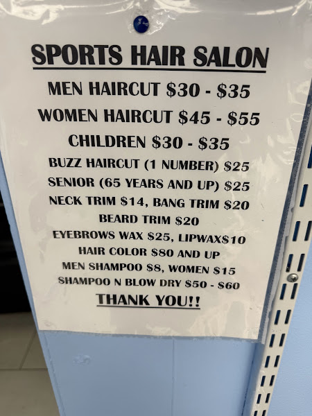 SPORTS HAIR SALON