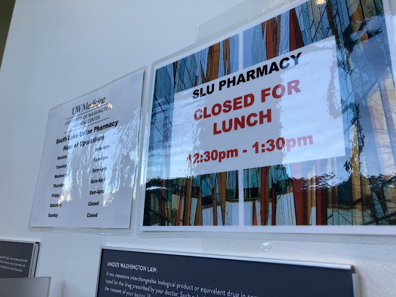 UW Medicine Outpatient Pharmacy at South Lake Union (SLU) 3