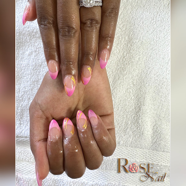 Rose Nails 5