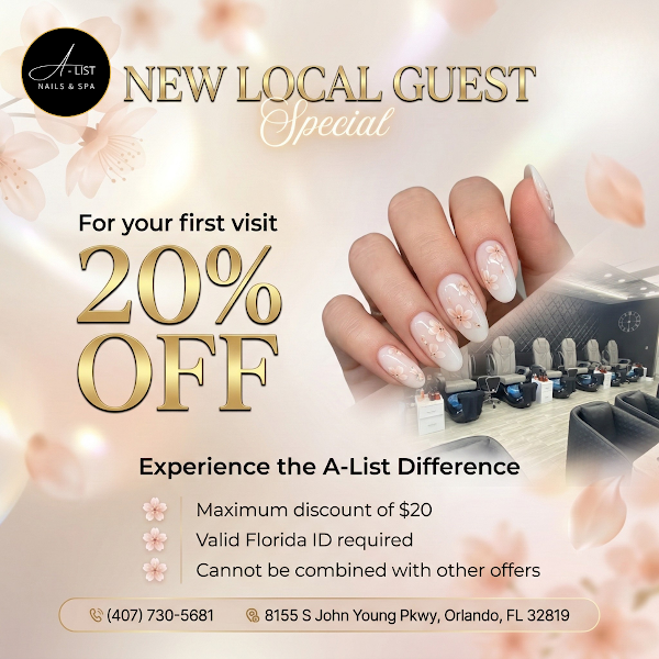A-List Nails & Spa Orlando 2