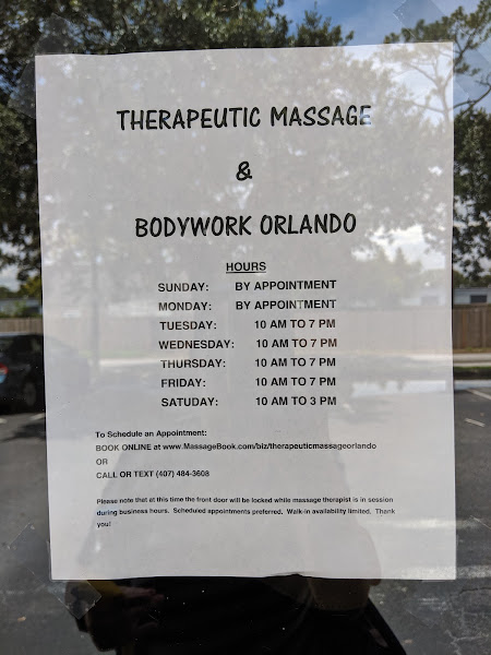 Therapeutic Massage & Bodywork Orlando 3