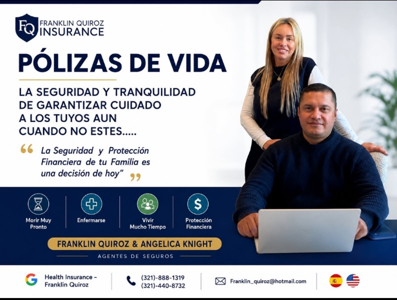 Auto Insurance - Seguro de Auto / Seguros de Salud / Seguros de Vida - Franklin Quiroz 2