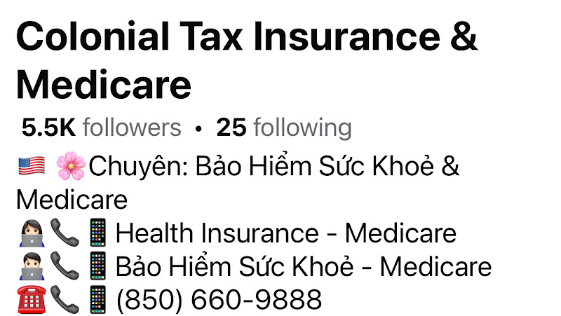 COLONIAL TAX INSURANCE MEDICARE