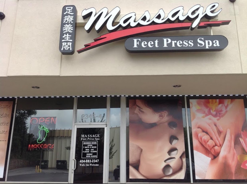 Feet press spa 3