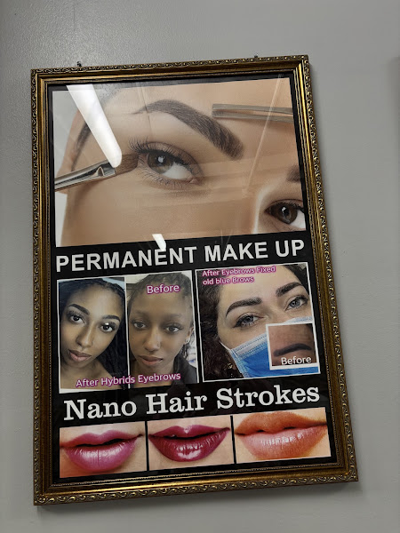 V Hair Salon & Permanent MakeUp Microblading Eyebrows Chamblee Atlanta GA 4