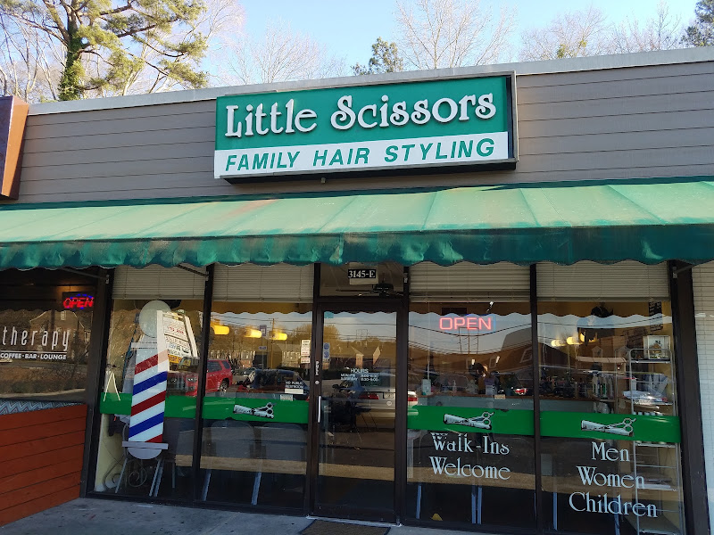 Little Scissors Hair Styling 2