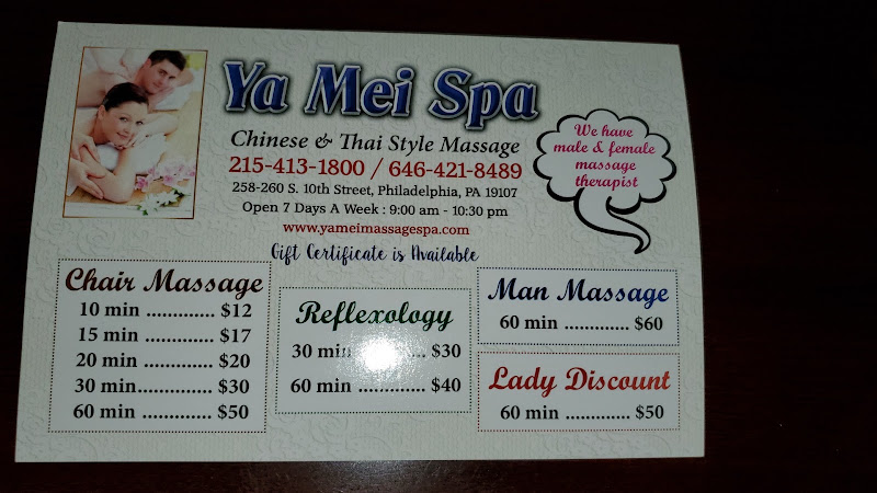 YA MEI SPA