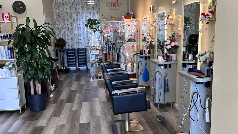 Blue design hair salon 2