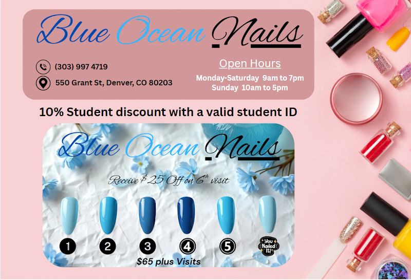 BlueOcean Nail Salon Denver CO 2